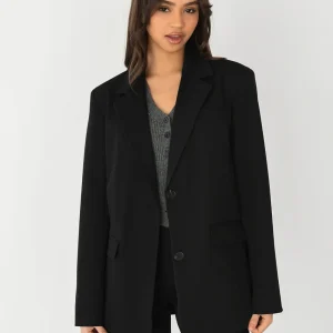 Blazer droit oversize