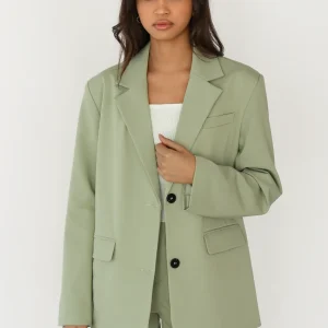 Blazer droit oversize
