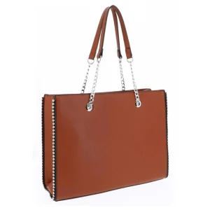 Sac à main chaîne pour les cours bille camel