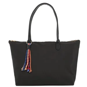 Grand sac cabas nylon taille XXL noir