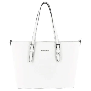 Sac cabas femme format a4 saffiano blanc