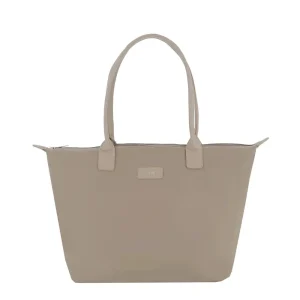 Sas cabas femme nylon imperméable taupe