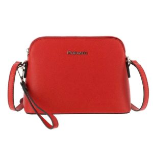 Sac bandoulière femme dragonne rouge