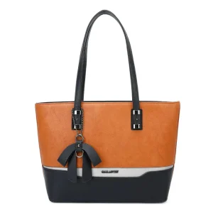 Sac cabas femme a4 cours lycée camel