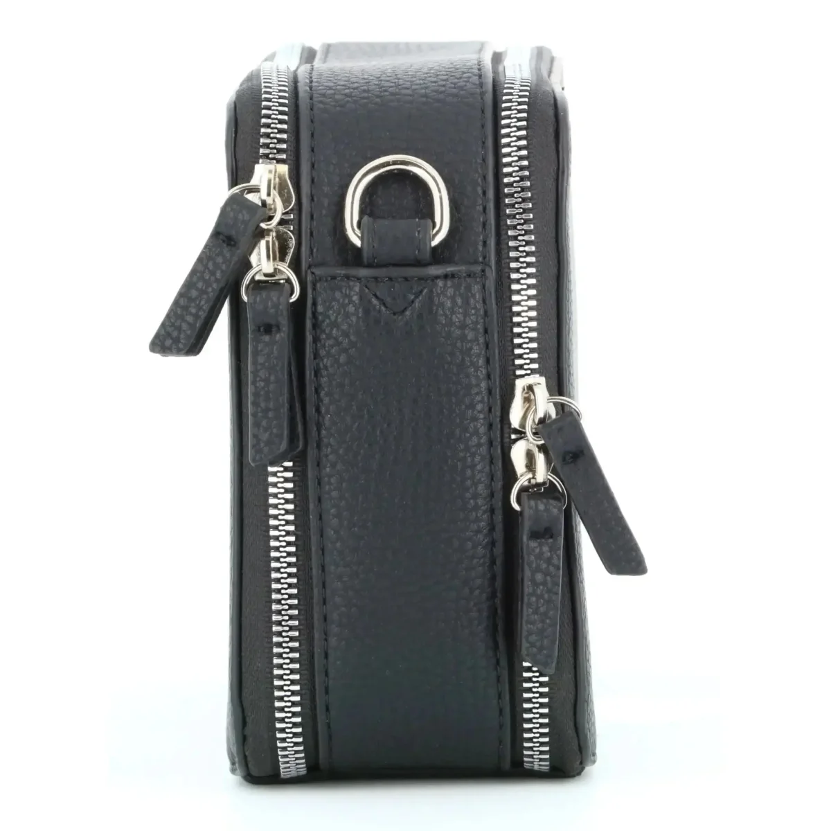 Sac caméra bandoulière femme 2 poches noir – Image 5