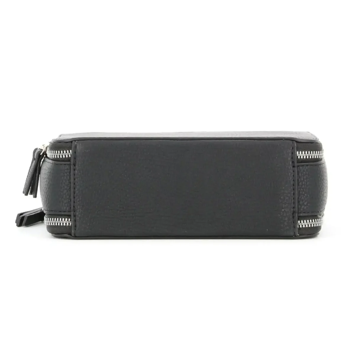 Sac caméra bandoulière femme 2 poches noir – Image 6