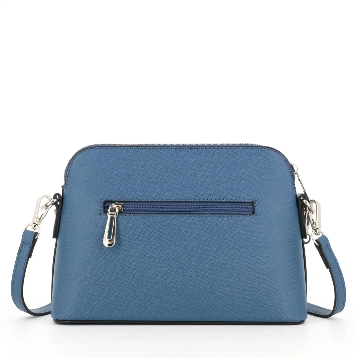 Sac bandoulière femme dragonne bleu jean – Image 4