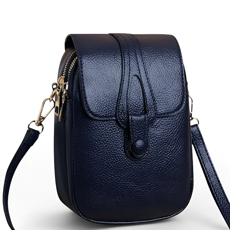 Petit sac bandouliere femme bleu marine – Image 7