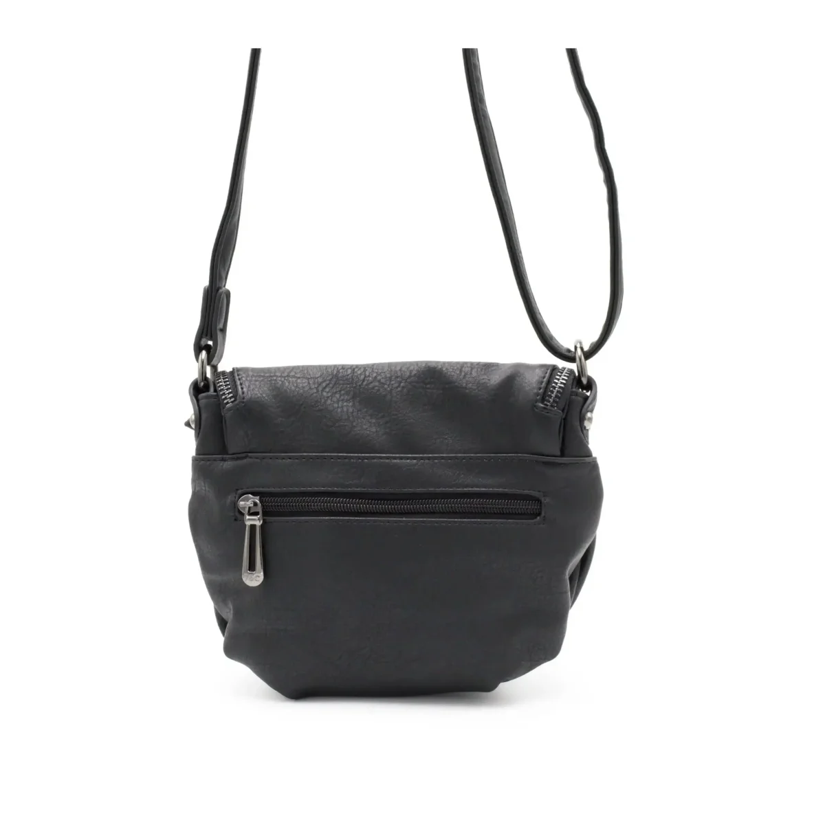 Sac bandoulière femme franges m noir – Image 5