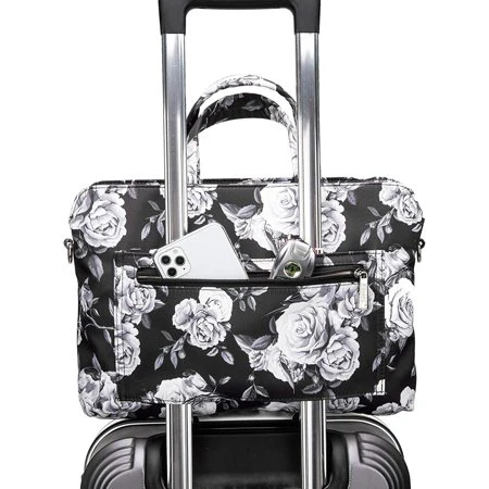 Sacoche Ordinateur Portable - Rose Blanche – Image 4