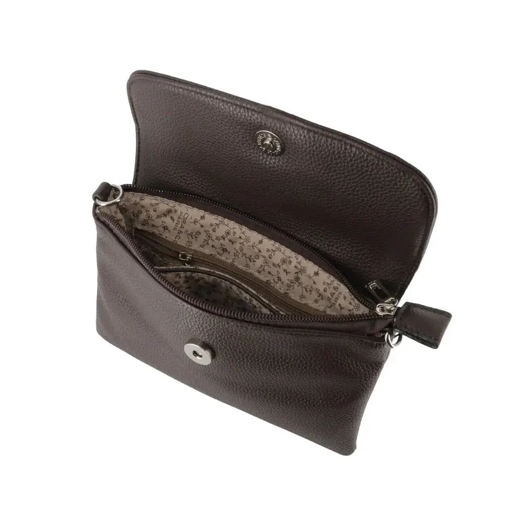 Mini Sac Bandoulière Souple Chocolat – Image 5