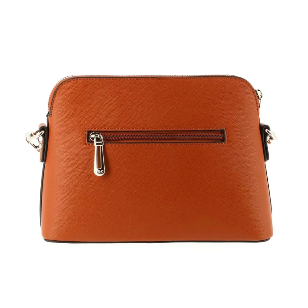 Sac bandoulière femme dragonne camel – Image 4