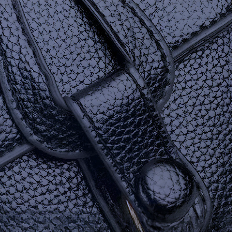 Petit sac bandouliere femme bleu marine – Image 3