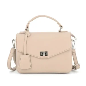 Sac à main bandoulière femme beige