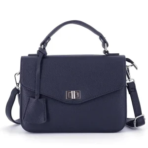 Sac à main bandoulière femme bleu marine
