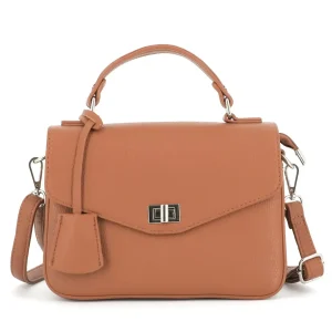 Sac à main bandoulière femme camel