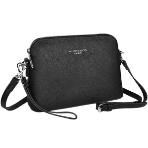 Sac bandoulière femme dragonne noir