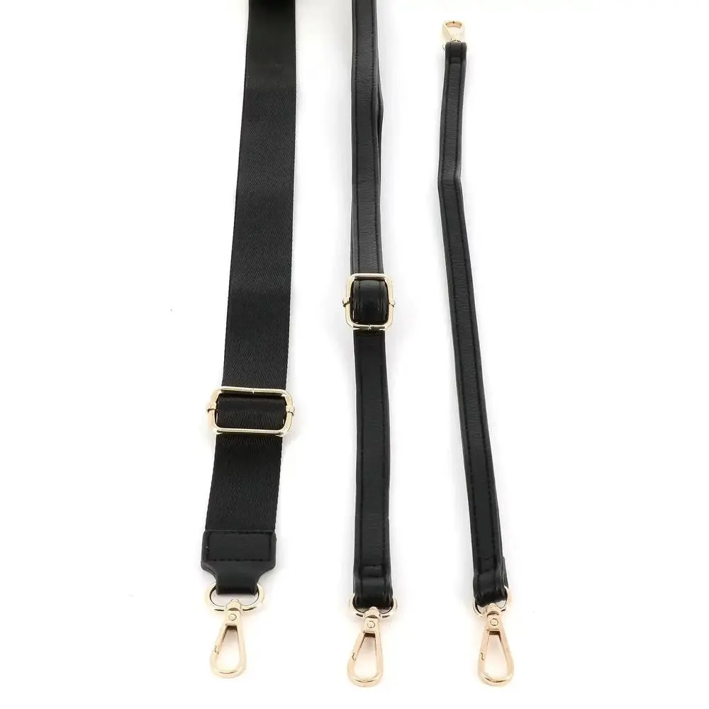 Sac ville femme 3 bandoulières multipoches noir – Image 9