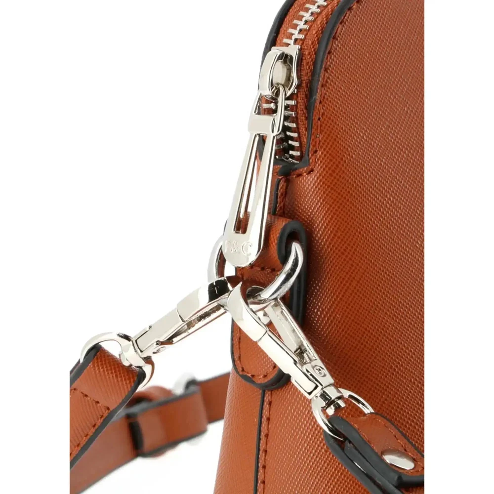 Sac bandoulière femme dragonne camel – Image 7