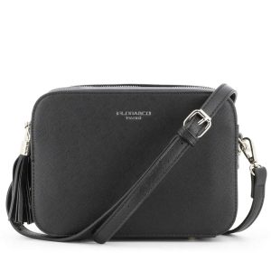 Sac bandoulière femme rectangle rigide noir