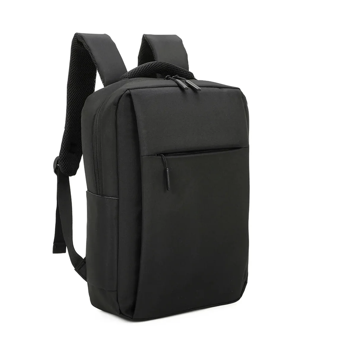 Sac à dos pc 15 pouce mixte en toile noir – Image 3