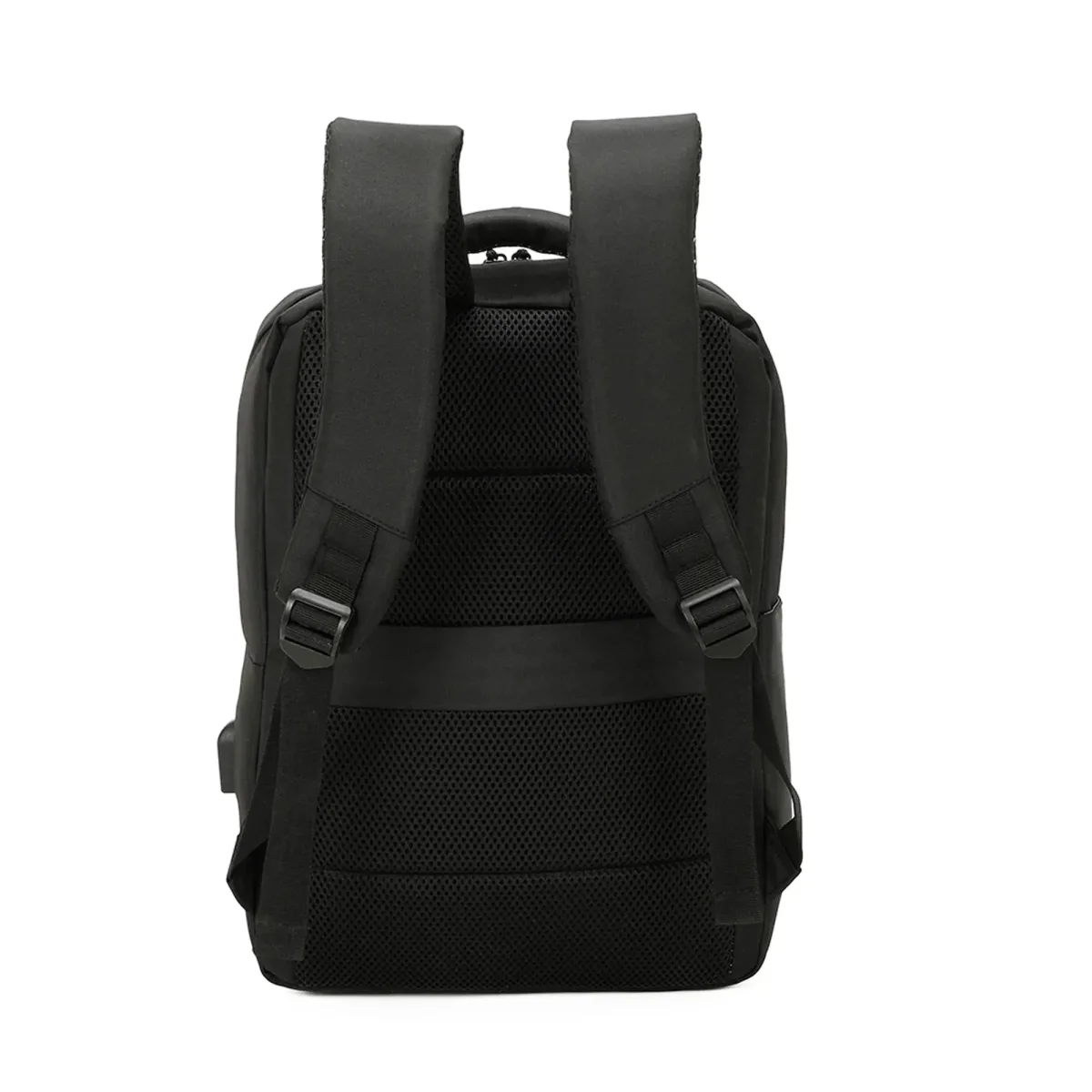 Sac à dos pc 15 pouce mixte en toile noir – Image 4