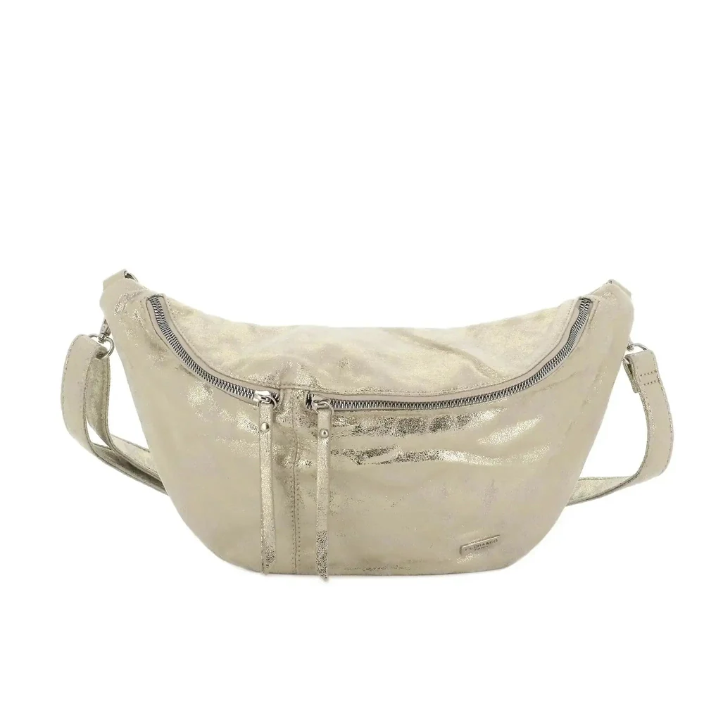 Sac banane bandoulière femme irisé Or Clair – Image 2