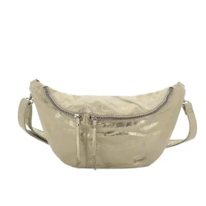 Sac banane bandoulière femme irisé Or