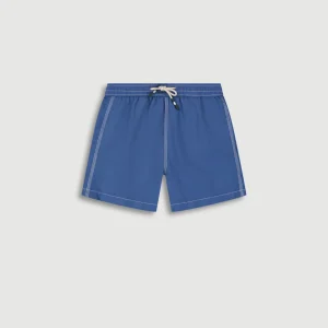 Maillot Garçon Uni Bleu Denim Achille