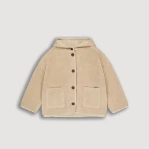 Manteau Fille en Sherpa Sable Visalia