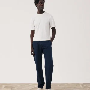 Pantalon Homme en Chino Bleu Marine Taylor