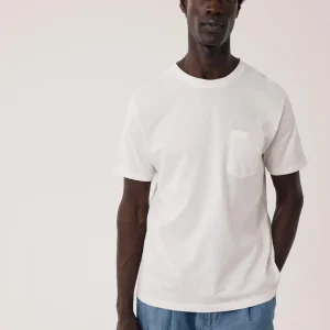 T-shirt Homme en Jersey Ecru