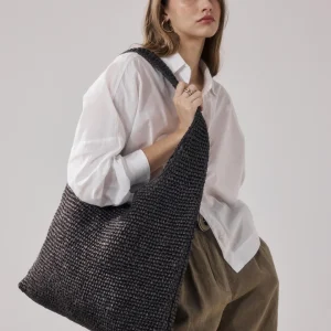 Sac Femme en Raphia Marron Amalya