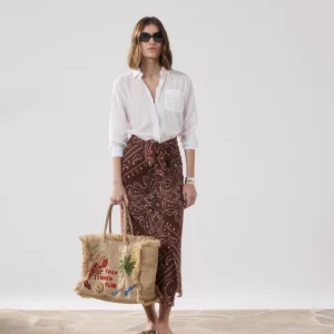 Sac Femme en Jute Beige Ariel