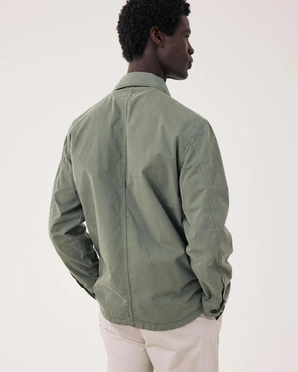 Veste Homme en Chino Vert Militaire Jonah – Image 6