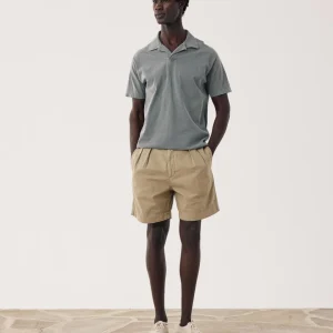 Short Homme en Coton Beige Sahara