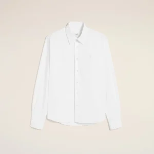 Chemise Classique Blanche Ami de Coeur En Coton