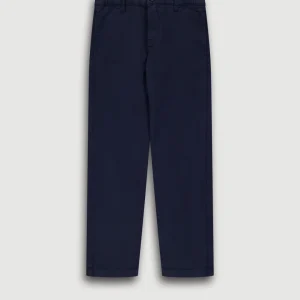 Pantalon Garçon en Chino Bleu Tucson Kid