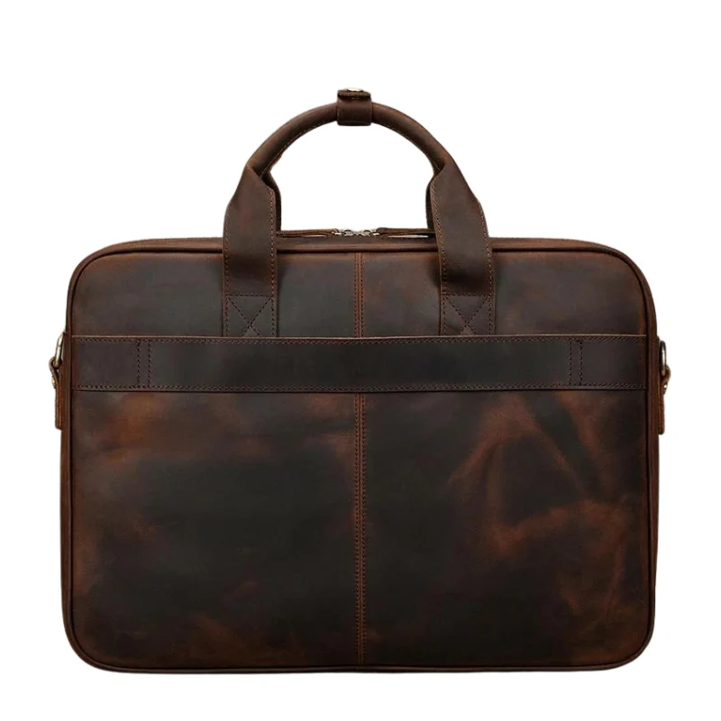 Sac Serviette Homme Cuir – Image 3