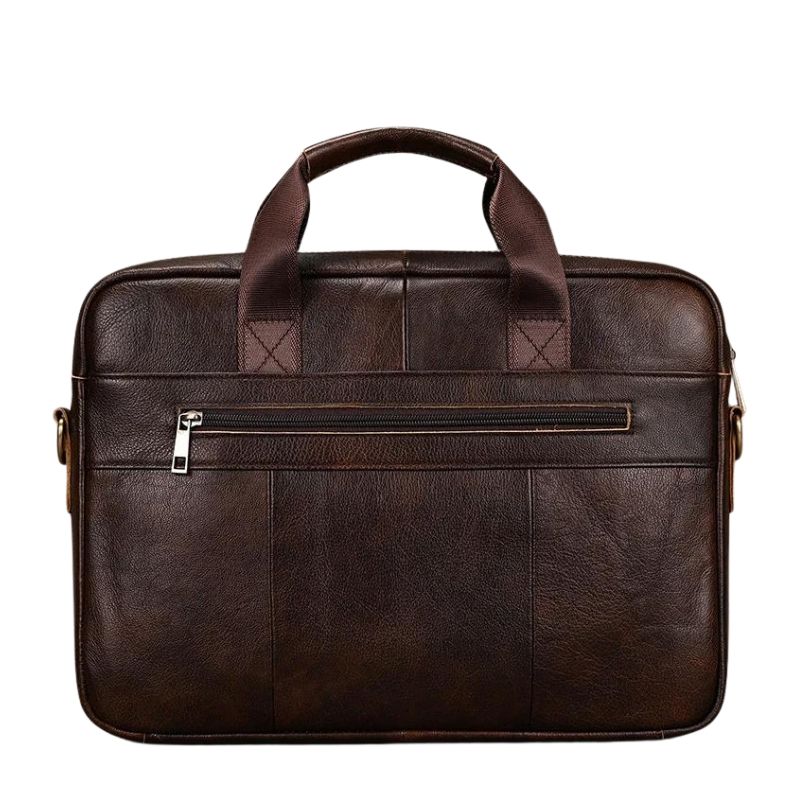 Sac à Main Cuir Homme Porté de Travers – Image 4