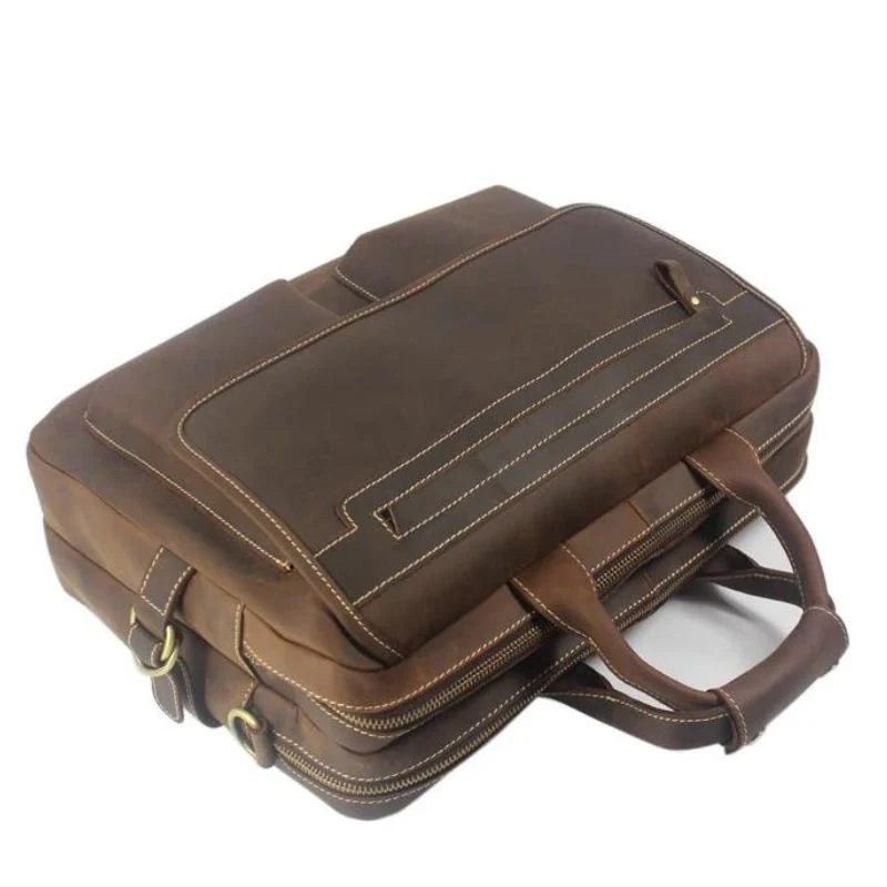 Porte-Document Cuir Vintage – Image 3