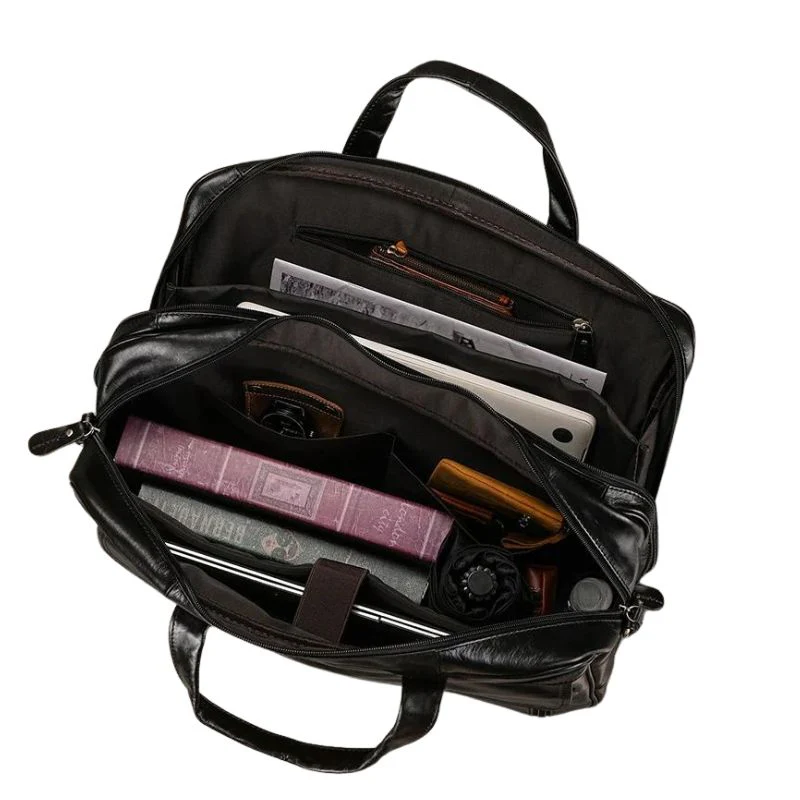 Porte-Document Cuir Noir Homme – Image 8