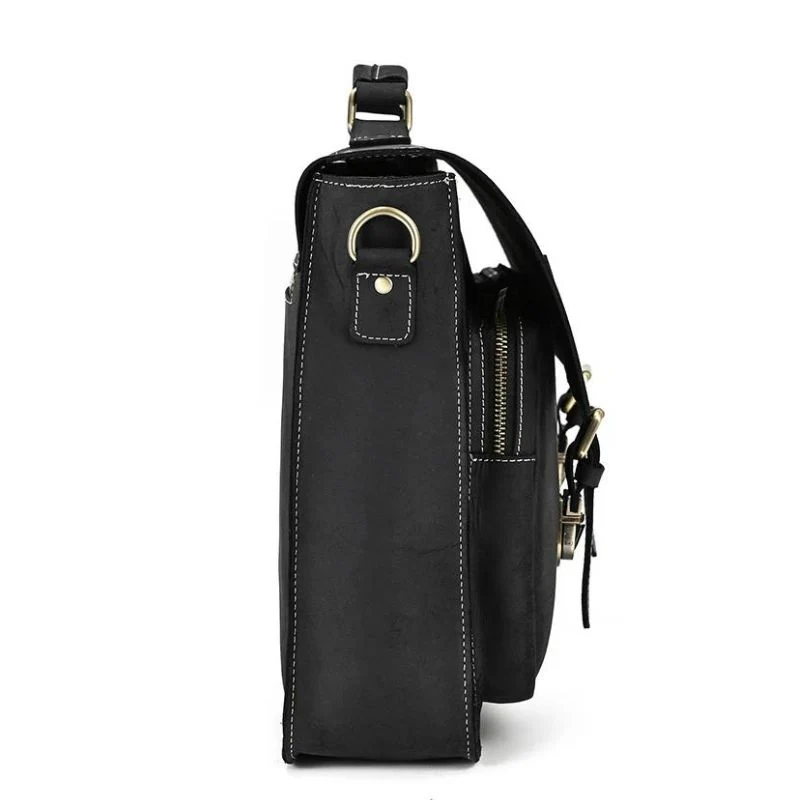 Sac Messenger Noir – Image 9