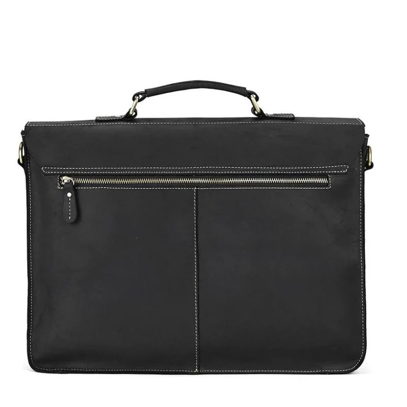 Sac Messenger Noir – Image 5