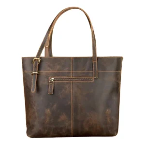 Sac à Main Cuir Vintage Homme