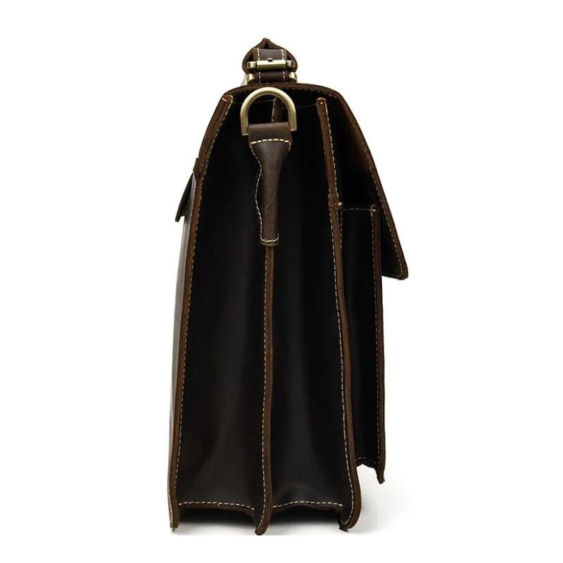 Sac Ordinateur 15 Pouces Homme Cuir – Image 9