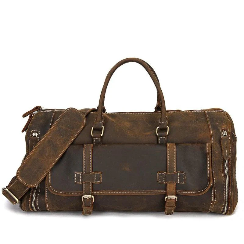 Sac Duffle Cuir – Image 2