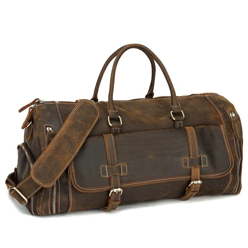 Sac Duffle Cuir – Image 3