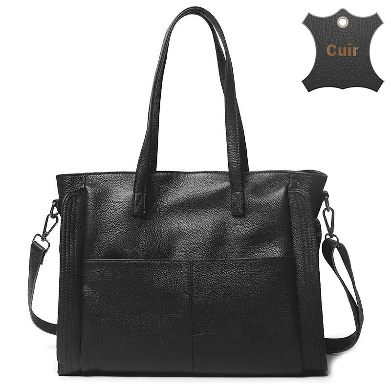 Ivy grand sac bandoulière cuir femme – Image 3