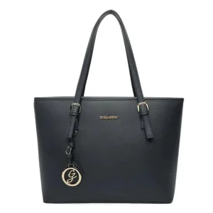 Grand sac cabas femme pour les cours noir